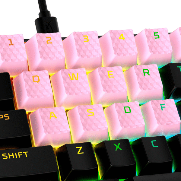 HyperX Pink Rubber Game Accy Kit US